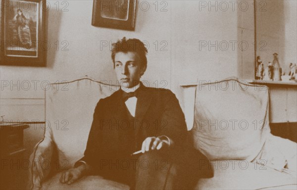 Composer Sergei Rachmaninov (1873-1943), 1897.