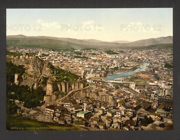 View of Tiflis, c. 1890.