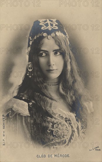 Cléo de Mérode, c.1901-1902.