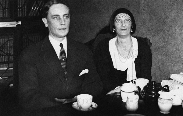 Felix Yusupov and his wife, Princess Irina Alexandrovna of Russia, 1932.