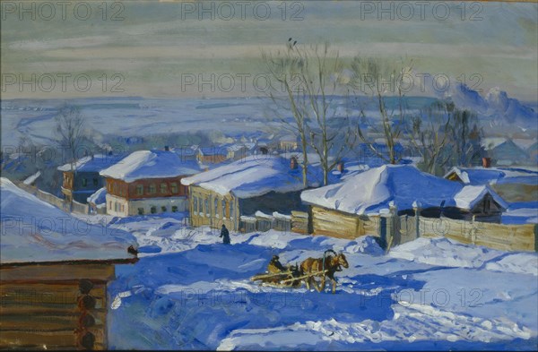 Winter, 1915. Artist: Zhukovsky, Stanislav Yulianovich (1873-1944)