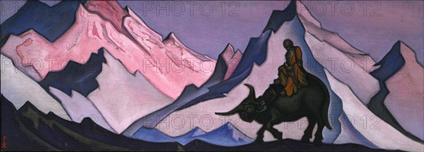 Laozi, 1943. Artist: Roerich, Nicholas (1874-1947)