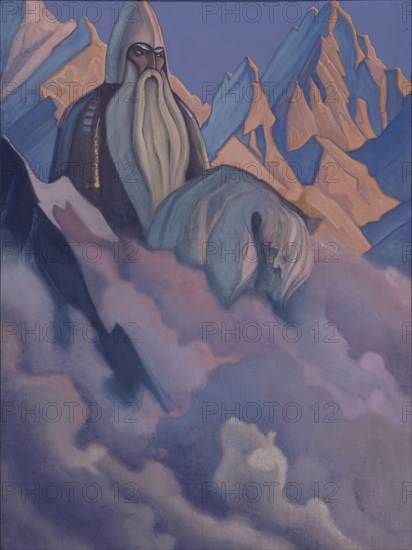 Svyatogor, 1942. Artist: Roerich, Nicholas (1874-1947)