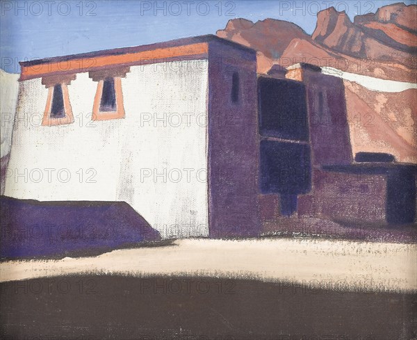 Sharugon Monastery, Tibet, 1928. Artist: Roerich, Nicholas (1874-1947)