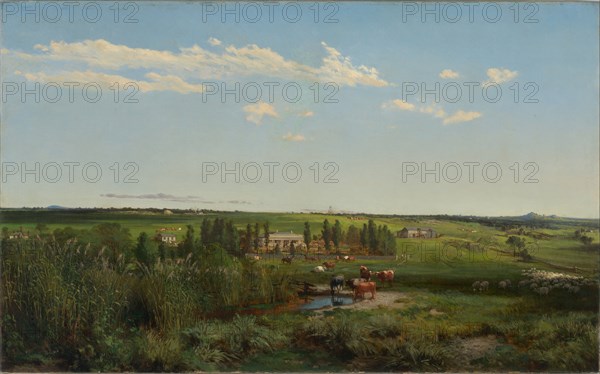 Mount Fyans homestead, 1869. Artist: Buvelot, Louis (1814-1888)