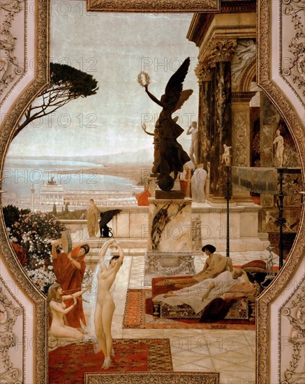 The Theatre in Taormina, 1884-1888. Artist: Klimt, Gustav (1862-1918)