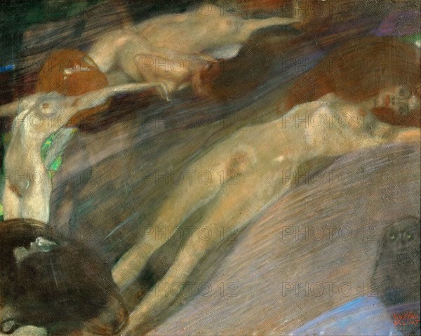 Moving Water, 1898. Artist: Klimt, Gustav (1862-1918)