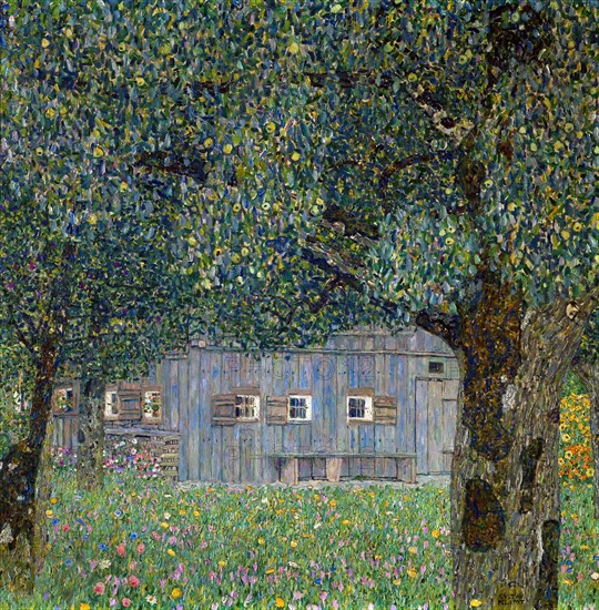 Farm House in Buchberg, 1911. Artist: Klimt, Gustav (1862-1918)