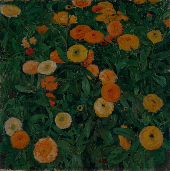 Marigolds, 1909. Artist: Moser, Koloman (1868-1918)