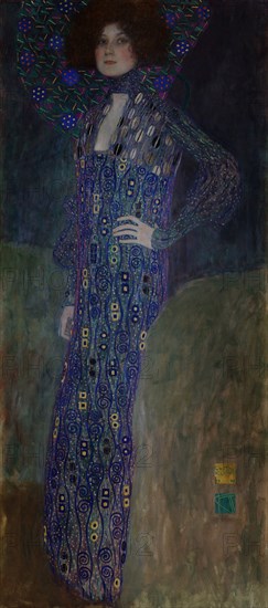 Portrait of Emilie Flöge, 1902. Artist: Klimt, Gustav (1862-1918)