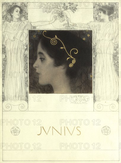 Junius, 1896. Artist: Klimt, Gustav (1862-1918)