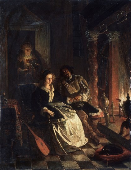 Rendezvous, 1852. Artist: Eckhout, Jacob Joseph (1793-1861)