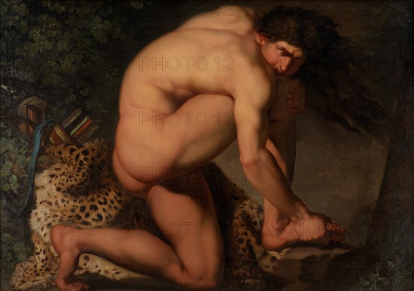 The Wounded Philoctetes, 1775. Artist: Abildgaard, Nicolai Abraham (1743-1809)