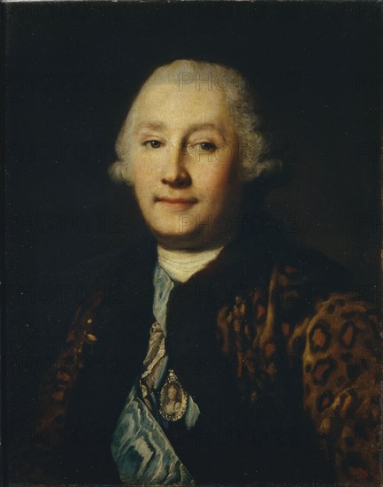 Portrait of count Grigory Grigoryevich Orlov (1734-1783). Artist: Erichsen, Vigilius (1722-1782)