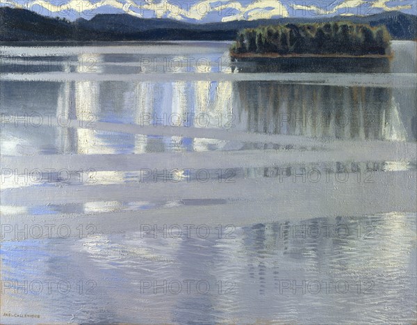 Lake Keitele, 1905. Artist: Gallen-Kallela, Akseli (1865-1931)