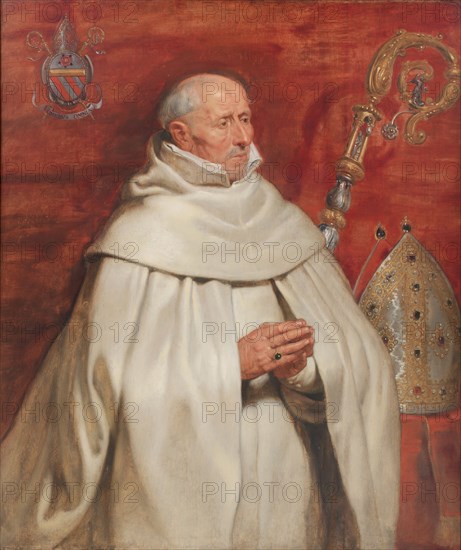 Matthaeus Yrsselius (1541-1629), Abbot of Sint-Michiel's Abbey in Antwerp, ca 1624. Artist: Rubens, Pieter Paul (1577-1640)