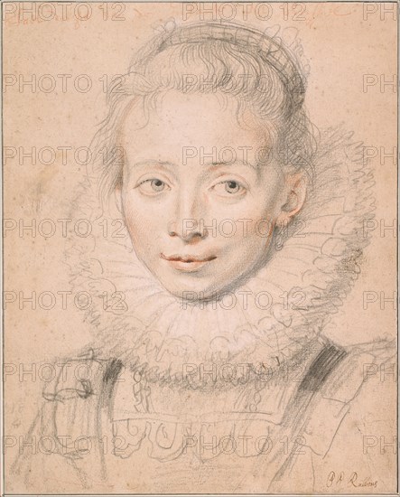 Rubens's Daughter Clara Serena (So named Maid of Honor of Infanta Isabella), c.1623. Artist: Rubens, Pieter Paul (1577-1640)