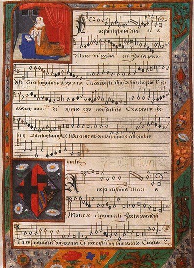 Chansonnier of Margaret of Austria (From Album de Marguerite d'Autriche), Between 1516 and 1523. Artist: Anonymous