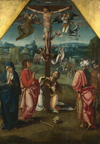 The Crucifixion, ca 1518. Artist: Master of 1518, (Workshop)