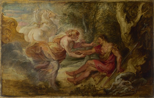 Aurora abducting Cephalus, ca 1636. Artist: Rubens, Pieter Paul (1577-1640)
