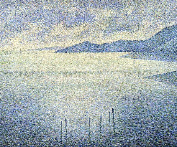 Coastal Scene, c. 1892-1893. Artist: Rysselberghe, Théo van (1862-1926)