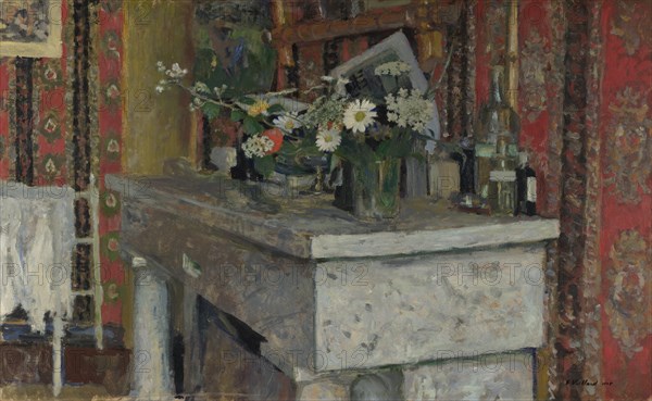 The Mantelpiece (La Cheminée), 1905. Artist: Vuillard, Édouard (1868-1940)