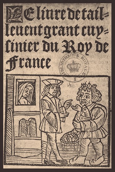 Guillaume Tirel, dit Taillevent (Le Viandier), 16th century. Artist: Anonymous