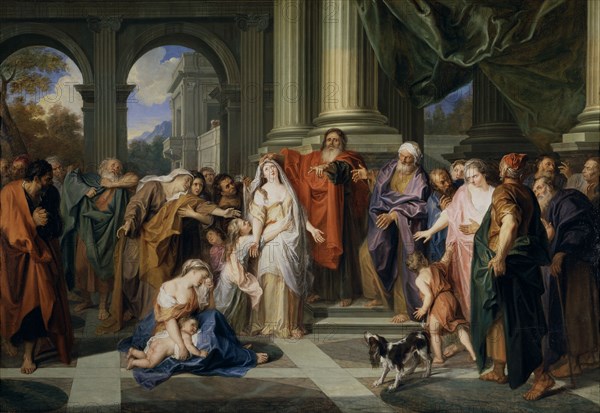 Susannah accused of adultery, 1695-1696. Artist: Coypel, Antoine (1661-1722)