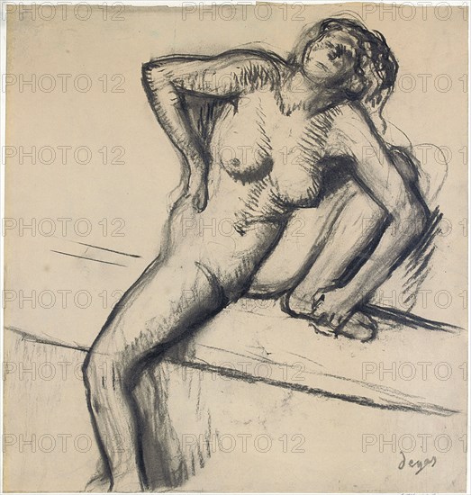 Nu, End 1890s. Artist: Degas, Edgar (1834-1917)