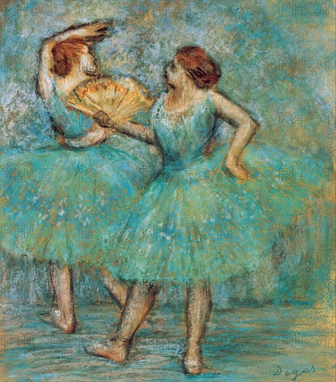 Two Dancers, c. 1905. Artist: Degas, Edgar (1834-1917)