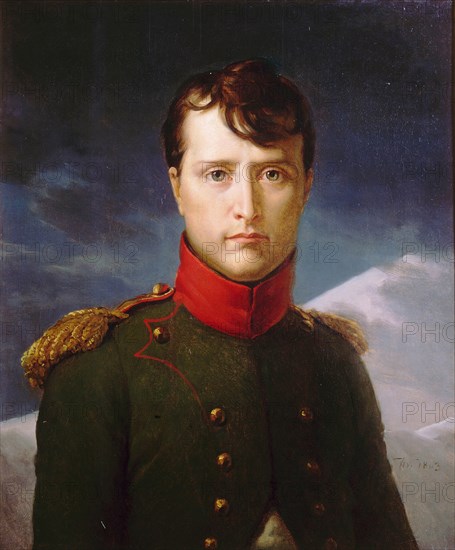 Portrait of Napoleon Bonaparte as First Consul, 1803. Artist: Gérard, François Pascal Simon (1770-1837)