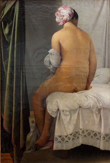 The Valpinçon Bather (La Grande Baigneuse), 1808. Artist: Ingres, Jean Auguste Dominique (1780-1867)