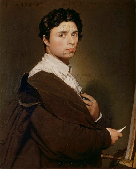 Self-portrait, 1804. Artist: Ingres, Jean Auguste Dominique (1780-1867)