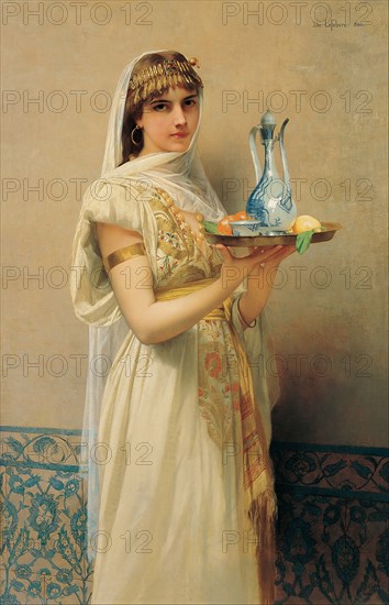 Servant, 1880. Artist: Lefebvre, Jules Joseph (1836-1911)