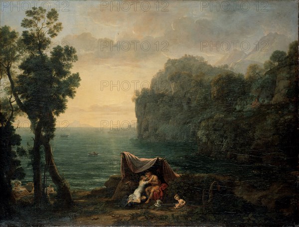 Landscape with Acis and Galatea, 1657. Artist: Lorrain, Claude (1600-1682)