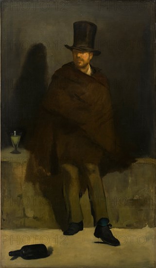 The Absinthe Drinker, 1859. Artist: Manet, Édouard (1832-1883)