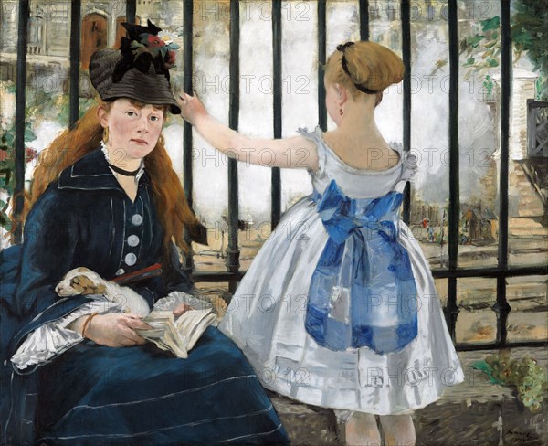 The Railway, 1873. Artist: Manet, Édouard (1832-1883)