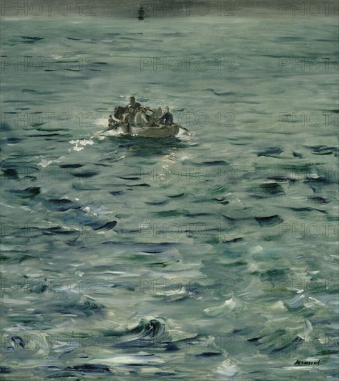 Rochefort's Escape, ca 1881. Artist: Manet, Édouard (1832-1883)