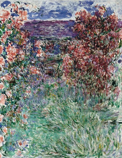 The House among the Roses, 1925. Artist: Monet, Claude (1840-1926)