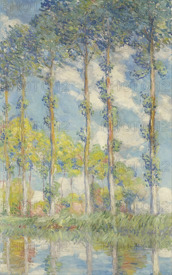 Les Peupliers, 1891. Artist: Monet, Claude (1840-1926)