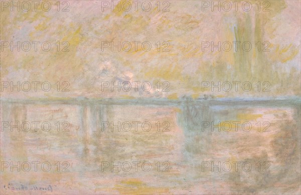 Monet, Le Pont de Charing Cross à Londres