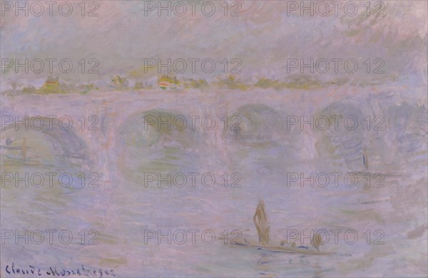 Monet, Pont Waterloo à Londres