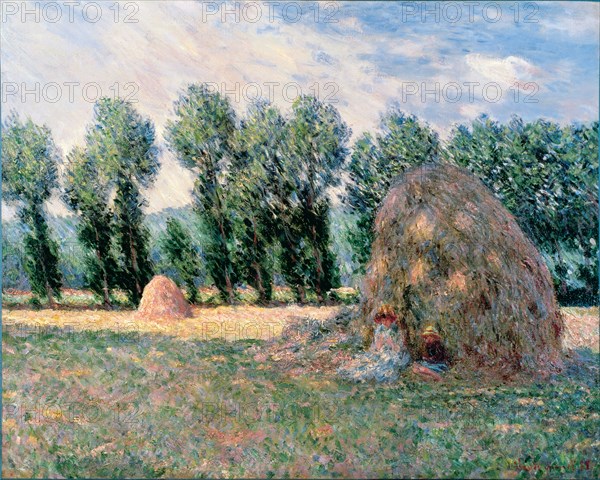 Haystacks, 1885. Artist: Monet, Claude (1840-1926)