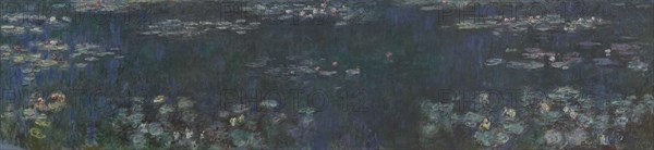 The Water Lilies - Green Reflections, 1914-1926. Artist: Monet, Claude (1840-1926)