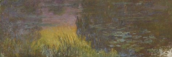 The Water Lilies - Setting Sun, 1914-1926. Artist: Monet, Claude (1840-1926)