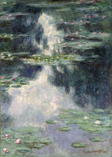 Pond with Water Lilies, 1907. Artist: Monet, Claude (1840-1926)