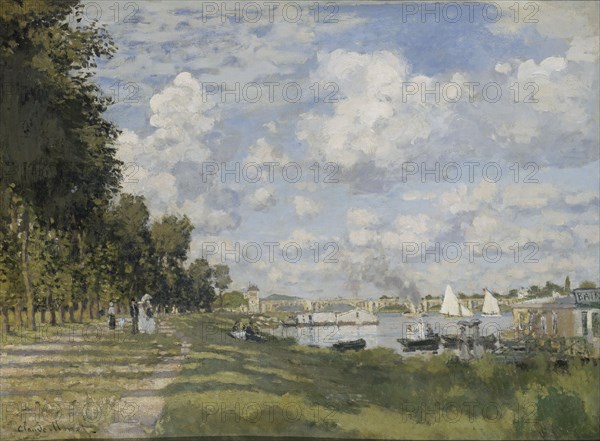 Le bassin d'Argenteuil, 1872. Artist: Monet, Claude (1840-1926)