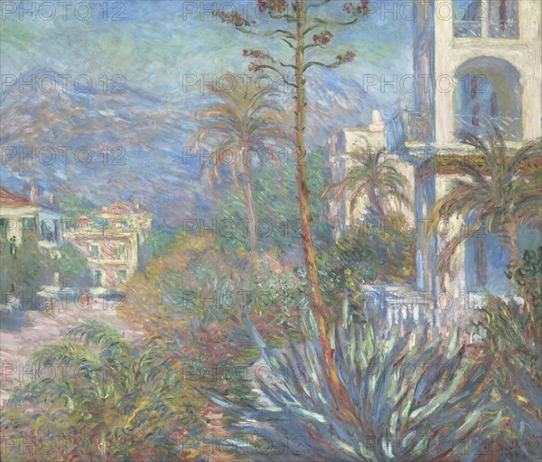 Villas at Bordighera, 1884. Artist: Monet, Claude (1840-1926)