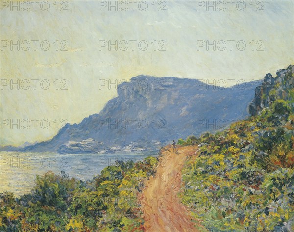 La Corniche near Monaco, 1884. Artist: Monet, Claude (1840-1926)