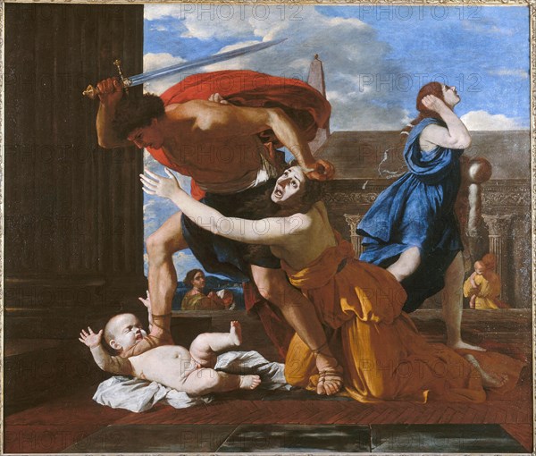 The Massacre of the Innocents, ca. 1628-1629. Artist: Poussin, Nicolas (1594-1665)